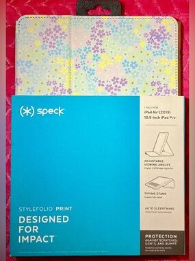 SPECK White and Teal Packaging Back Panel